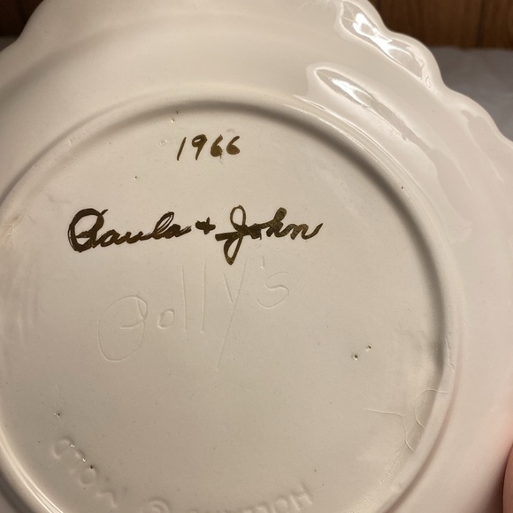 Vintage Holland Mold Ceramic Cheese Plate - Picture 5 of 10